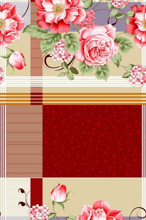 格子印花华亿平台图片