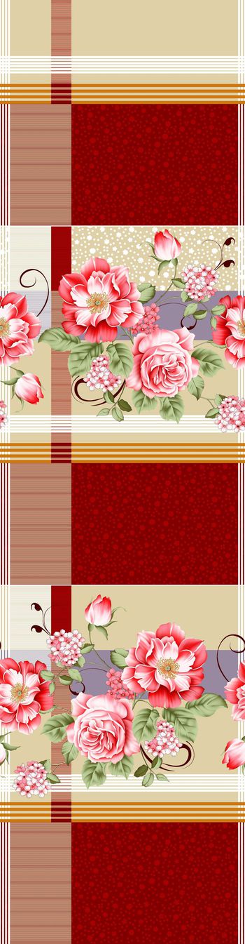 格子印花华亿平台图片