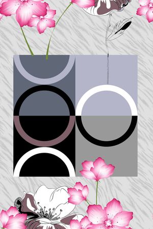 花朵印花华亿平台图片