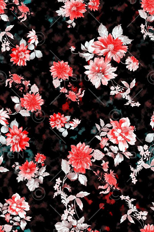 植物印花华亿平台图片