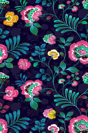 花朵印花华亿平台图片