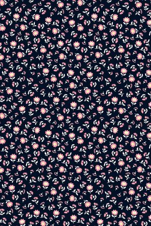 手绘花朵印花华亿平台图片