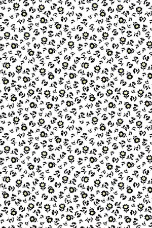 手绘花朵印花华亿平台图片