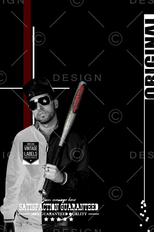 几何线条印花华亿平台图片