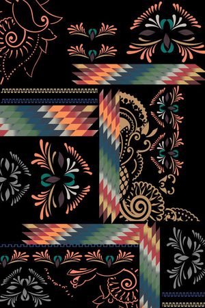 植物印花华亿平台图片