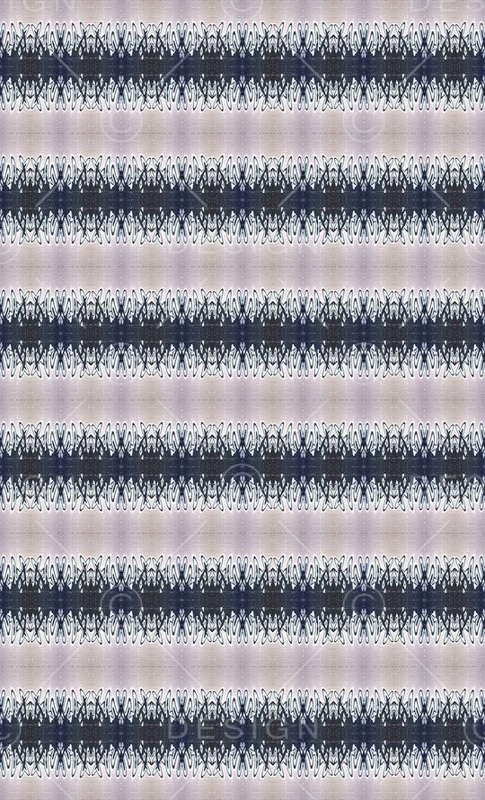 条纹混搭印花华亿平台图片