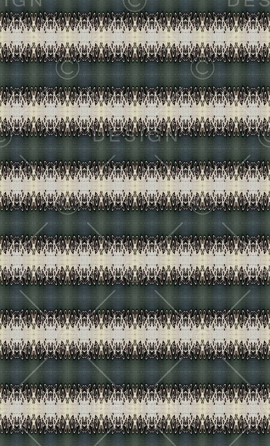 条纹混搭印花华亿平台图片