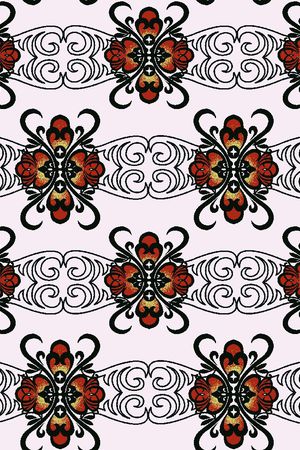 Ting-花卉印花华亿平台图片