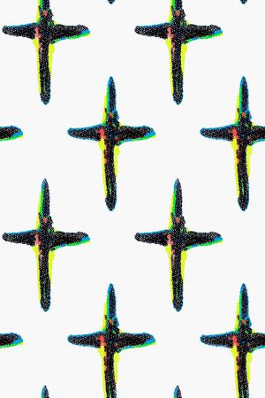 Ting-几何印花华亿平台图片