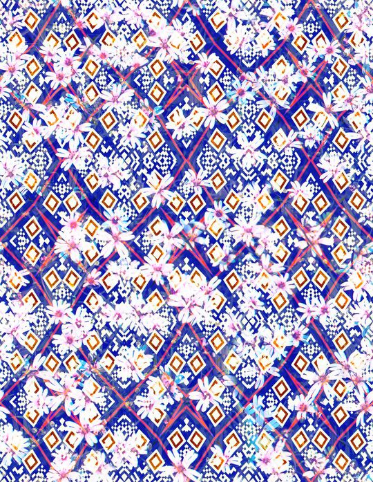 MAX-热带风情印花华亿平台图片