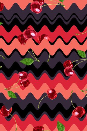 几何印花华亿平台图片