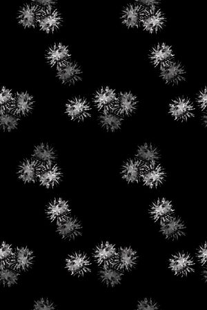 抽象花卉印花华亿平台图片