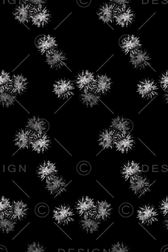 抽象花卉印花华亿平台图片