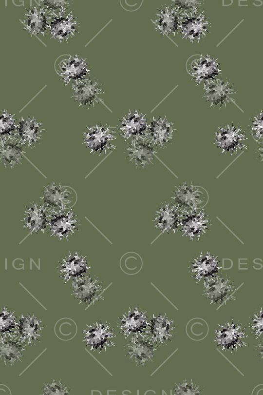 抽象花卉印花华亿平台图片