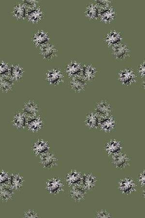 抽象花卉印花华亿平台图片