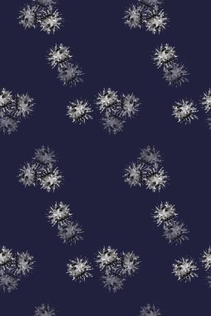 抽象花卉印花华亿平台图片