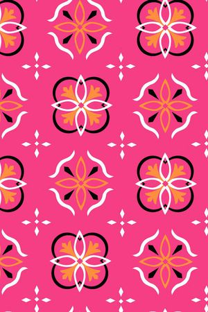 几何图形印花华亿平台图片