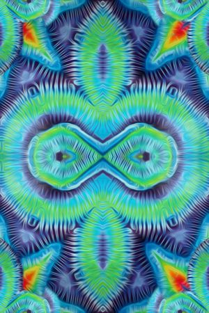 扎染印花华亿平台图片