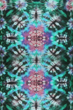 扎染印花华亿平台图片