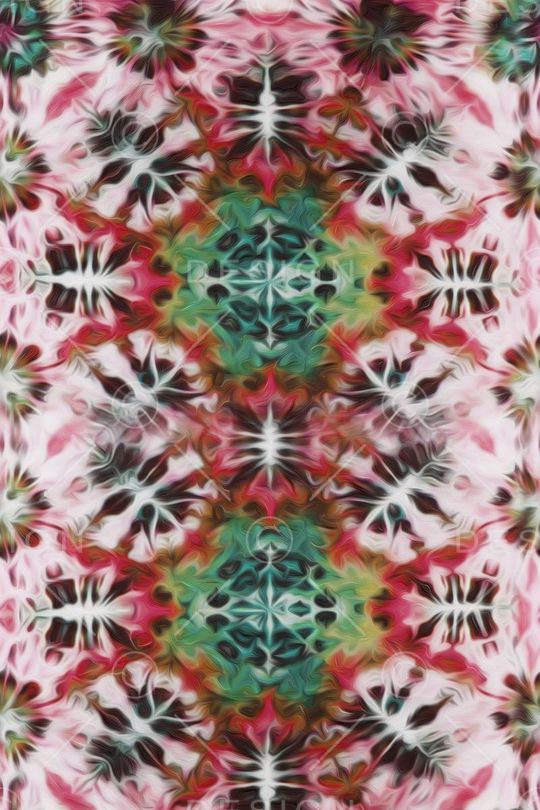 扎染印花华亿平台图片