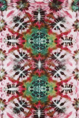 扎染印花华亿平台图片