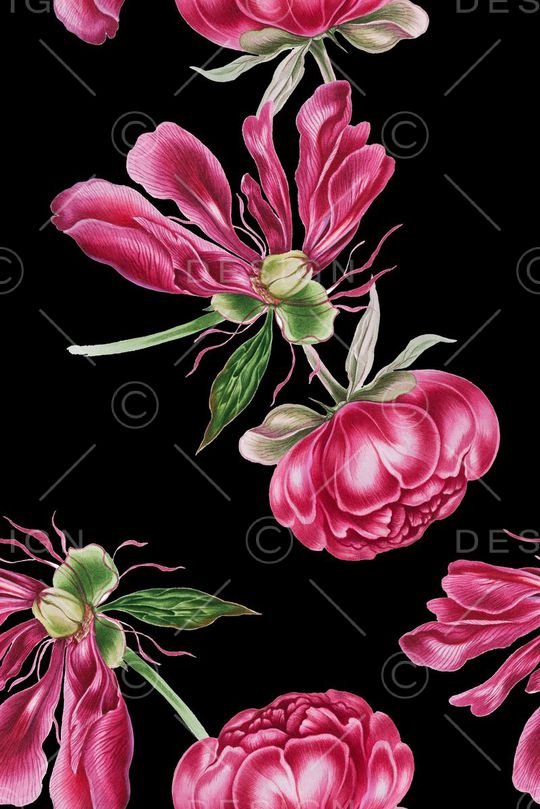 手绘印花华亿平台图片