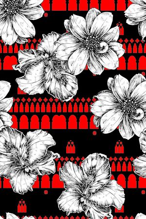 花朵印花华亿平台图片