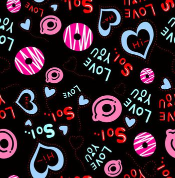 圆圈印花华亿平台图片