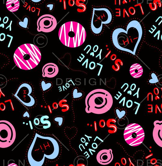 圆圈印花华亿平台图片