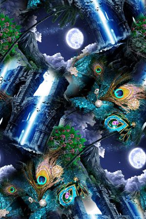 暗黑印花华亿平台图片