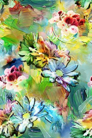 抽象印花华亿平台图片