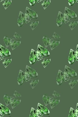 抽象花卉印花华亿平台图片