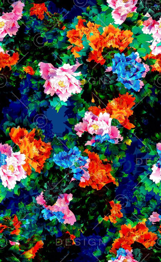 中国风印花华亿平台图片