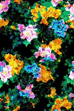 中国风印花华亿平台图片