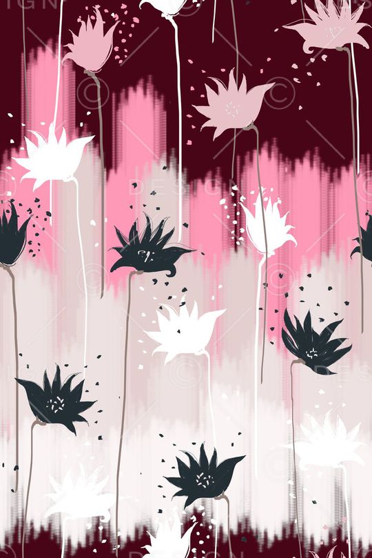 花朵印花华亿平台图片