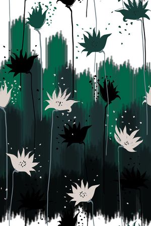 花朵印花华亿平台图片