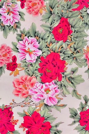 Peonies印花华亿平台图片
