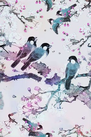 中国风印花华亿平台图片