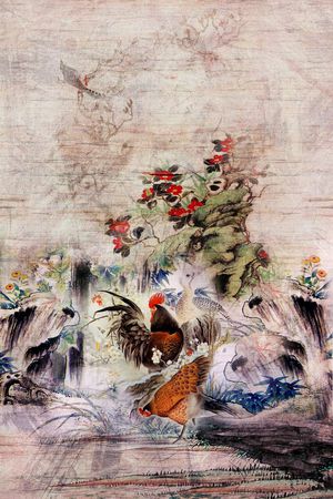 花朵印花华亿平台图片