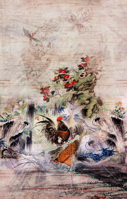 花朵印花华亿平台图片