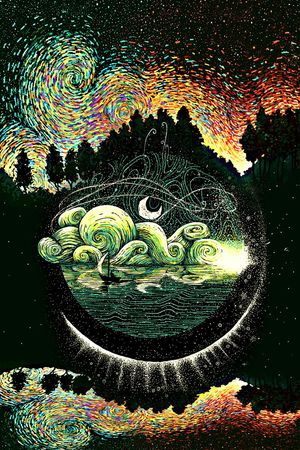 风景印花华亿平台图片