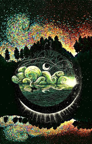 风景印花华亿平台图片