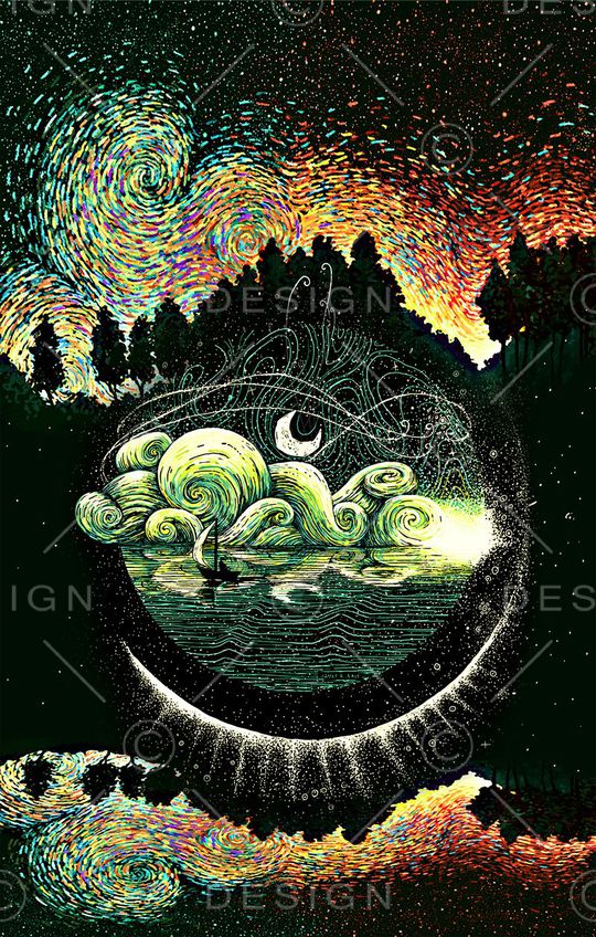 风景印花华亿平台图片