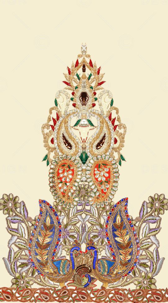 佩斯利印花华亿平台图片