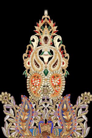 佩斯利印花华亿平台图片