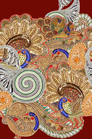 佩斯利印花华亿平台图片