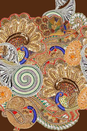 佩斯利印花华亿平台图片