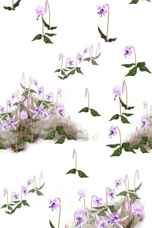 连衣裙印花华亿平台图片