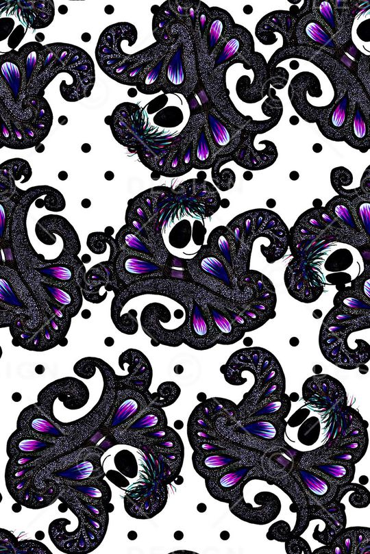 抽象几何波点数码印花印花华亿平台图片