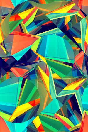 抽象印花华亿平台图片